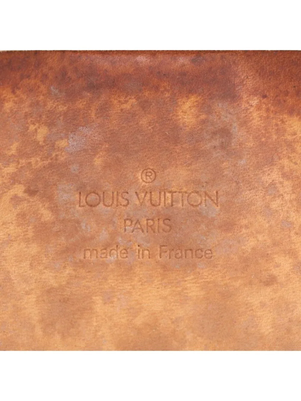 Louis Vuitton Monogram Sirius 60 Leather Boston Bag Tote Carry